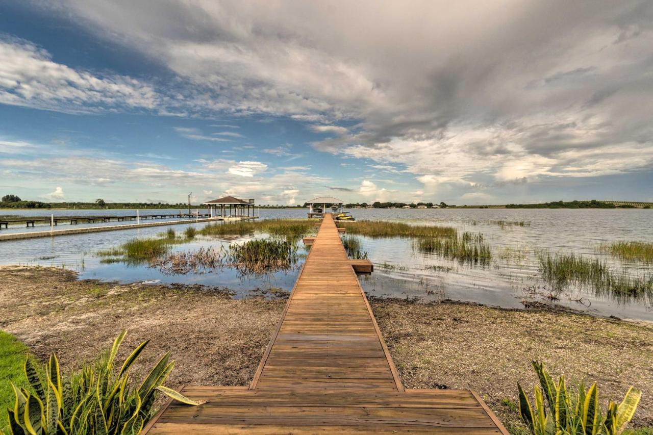 Waterfront Lake Placid Home With Dock And Fire Pit 外观 照片