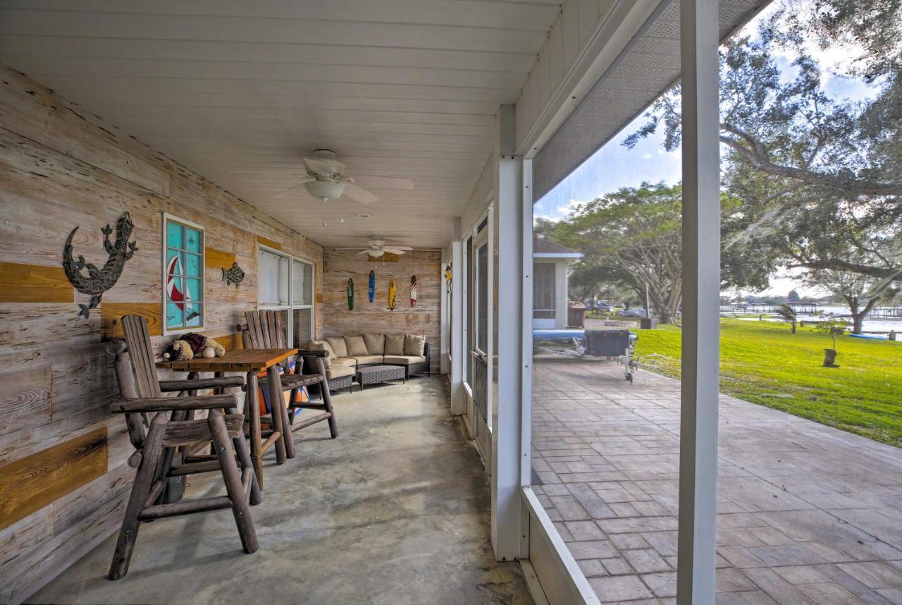 Waterfront Lake Placid Home With Dock And Fire Pit 外观 照片
