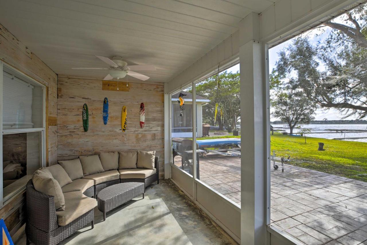 Waterfront Lake Placid Home With Dock And Fire Pit 外观 照片