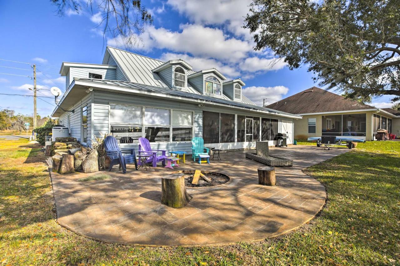 Waterfront Lake Placid Home With Dock And Fire Pit 外观 照片
